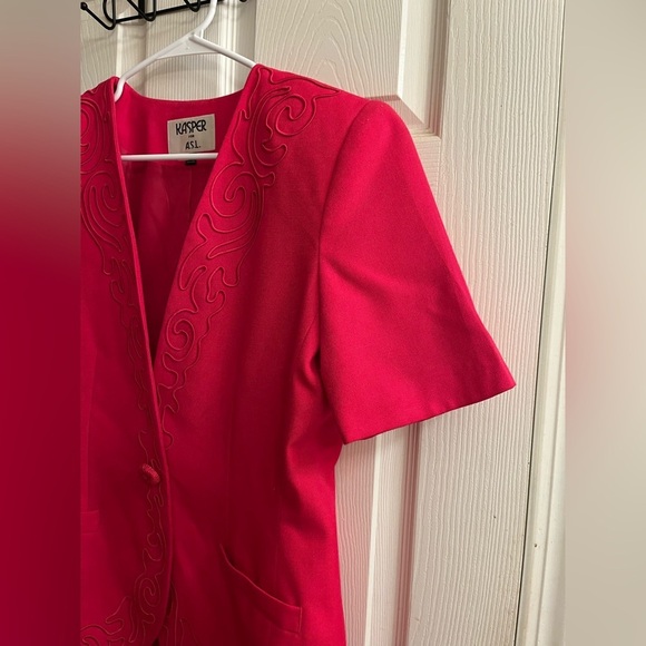 KASPER~BLAZER~SHORT SLEEVE~10 - Picture 4 of 10